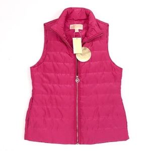 NWT Michael Kors Pink Vest